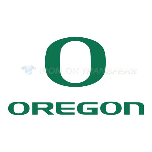 Oregon Ducks Logo T-shirts Iron On Transfers N5790 - Click Image to Close